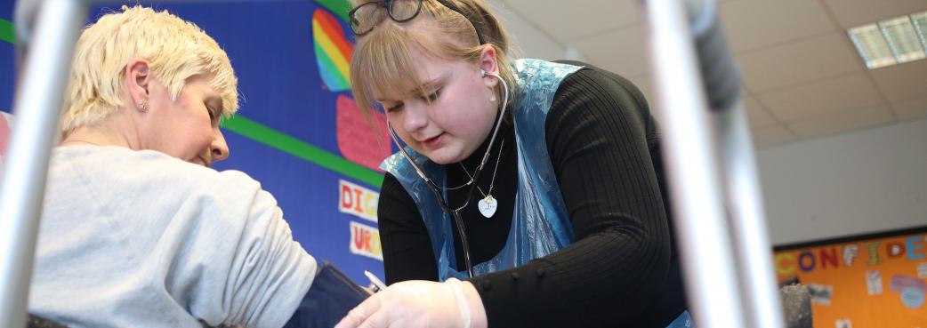 Catrin Evans, Coleg Menai, Skills Competition Wales ,Health and Social Care Gold medal winner (3).jpg